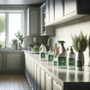 Eco-friendly cleaning products used by the best cleaning service for a safe and spotless home.